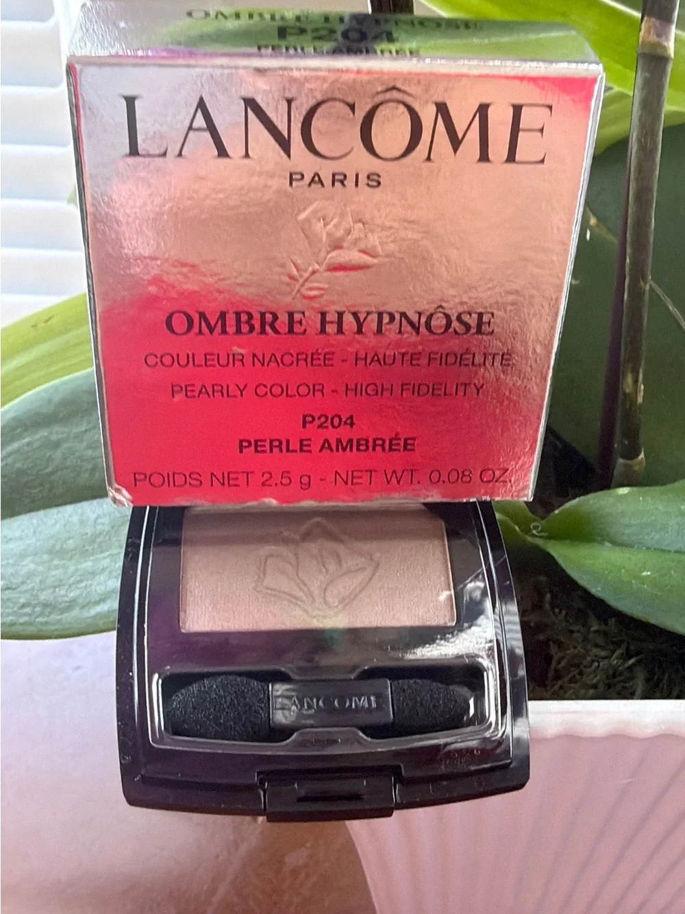 Lancôme Ombre Hypnôse Single Eyeshadow P204 Perle Ambrée - Pearl Beige